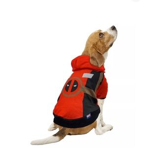 Marvel Dogpool Costume Dog Hoodie